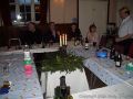 The Christmas dinner table