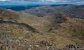 Fairfield via St. Sunday Grag: 27 April 2012<br />Looking down into Deepdale with Hartsop Above How on the right