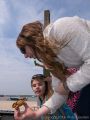 Crabbing on the 'Hammerhead' with Andrea and Emma<br />Mother and Daughter
